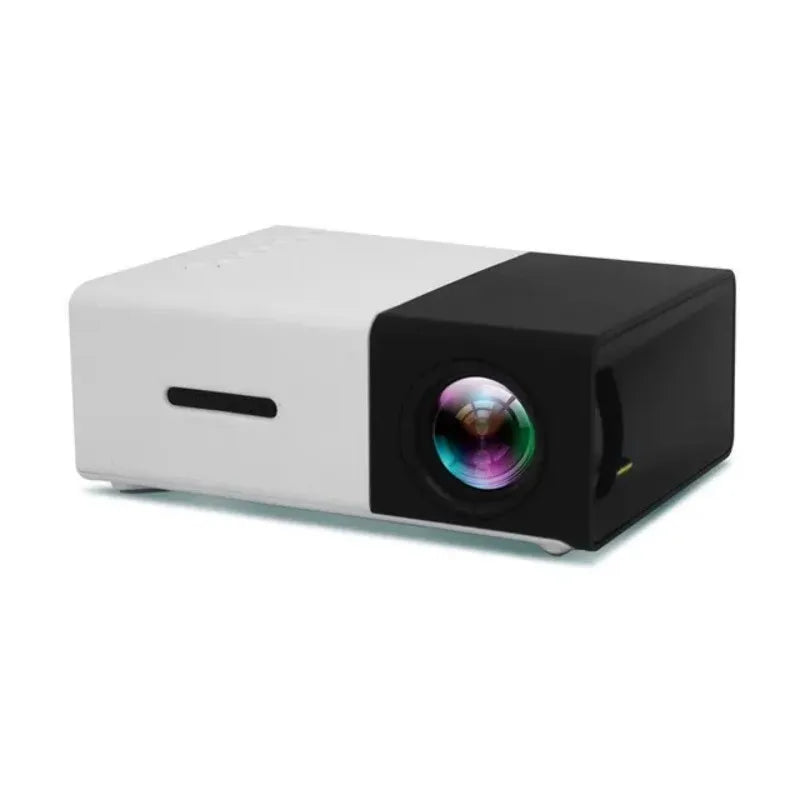 YG300 MINI Projector Portable Home Theater Smart TV Laser Beamer 3D Cinema LED Videoprojector for 4k 1080P Movie Via HD Port - Datsnake